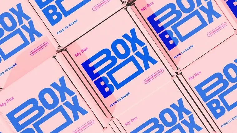 Boxbox brand work by Studio Parkside