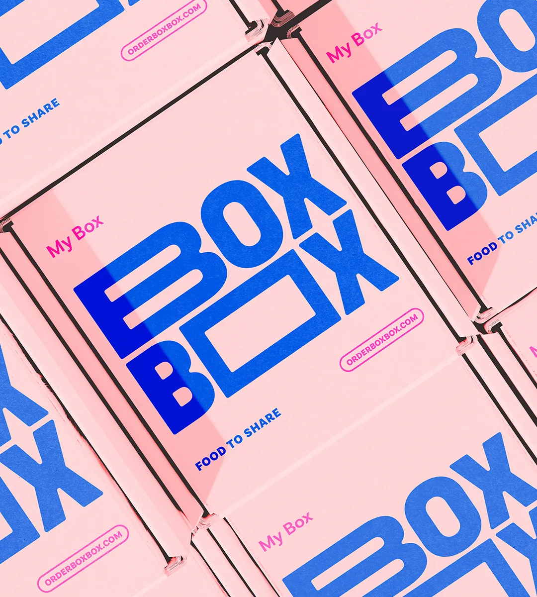 Boxbox brand work by Studio Parkside