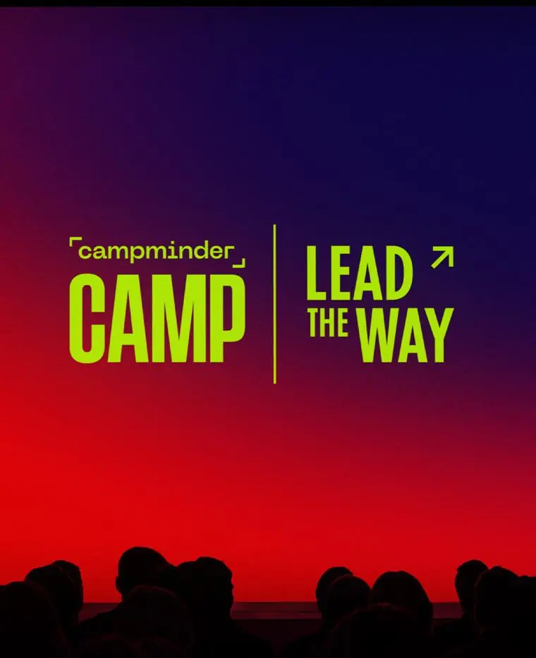 Campminder brand work by Studio Parkside