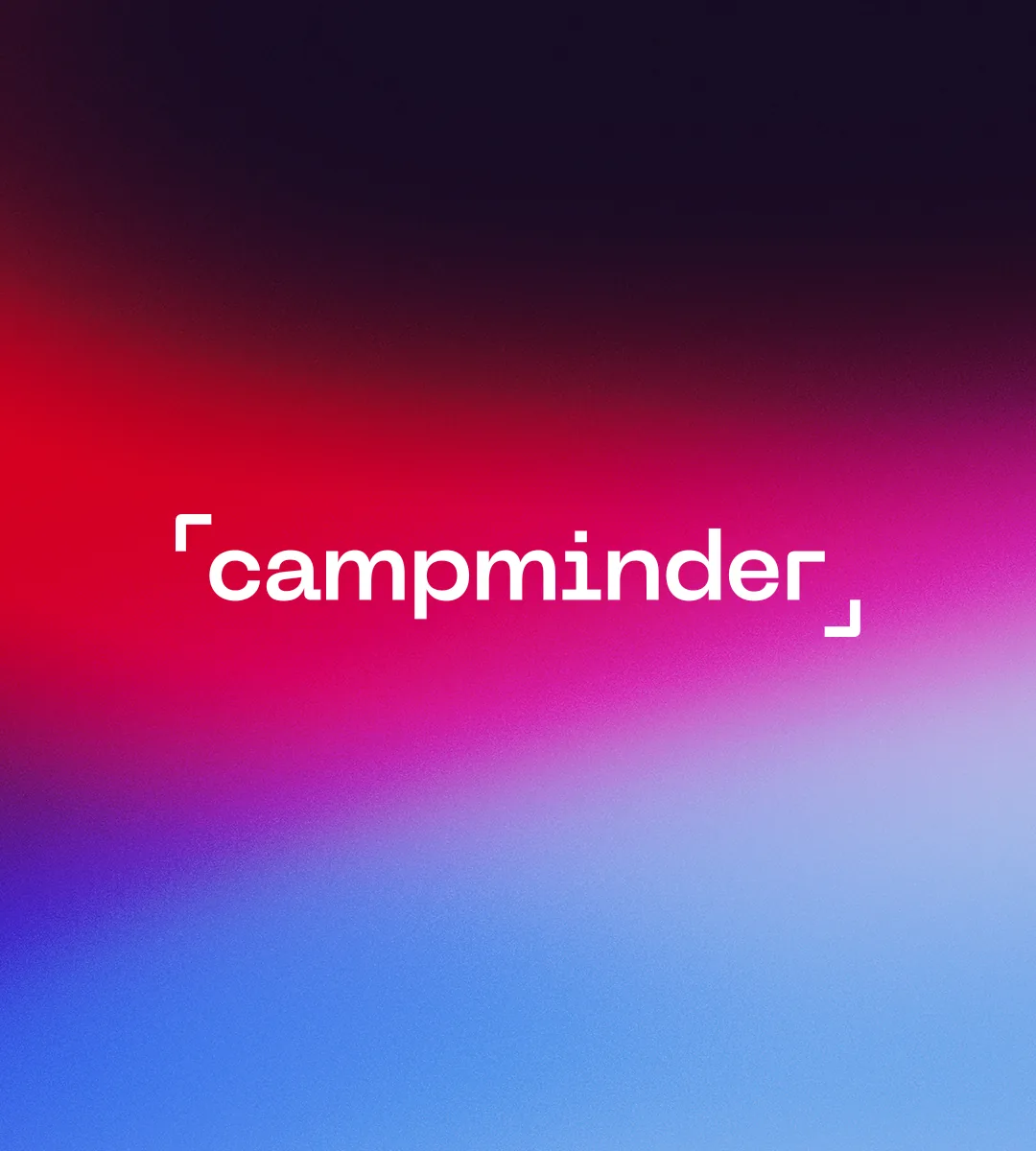 Campminder brand work by Studio Parkside