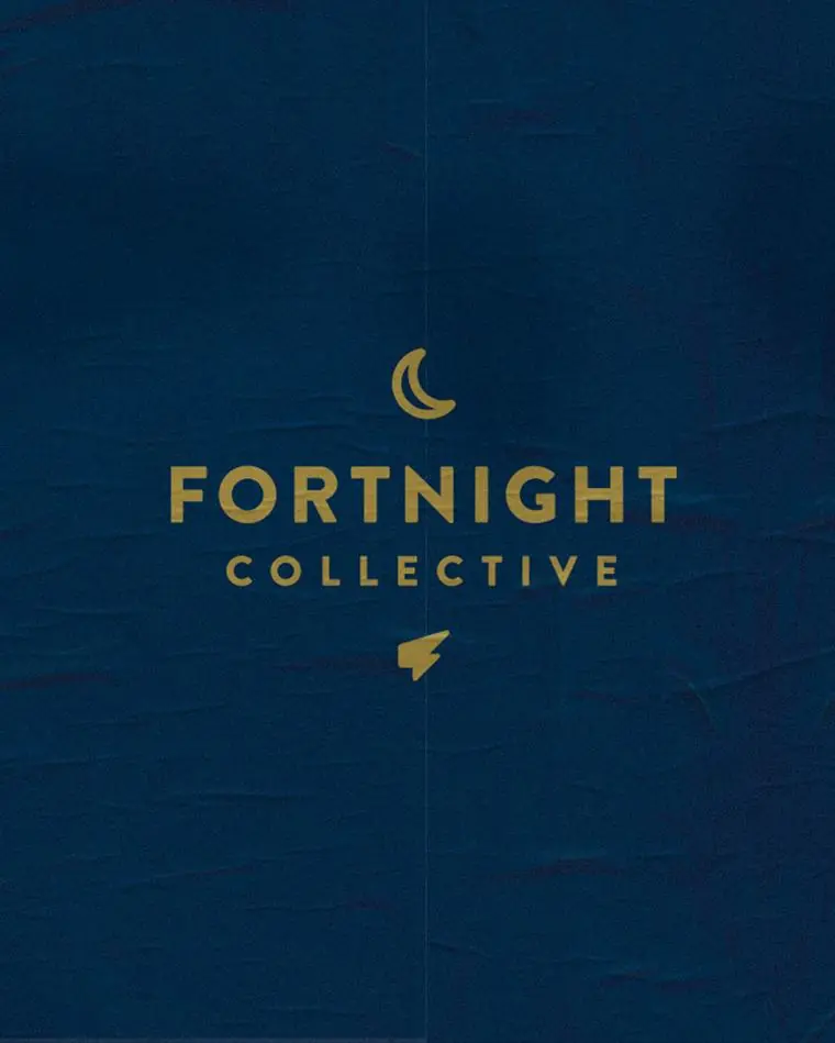 Fortnight Collective brand work by Studio Parkside