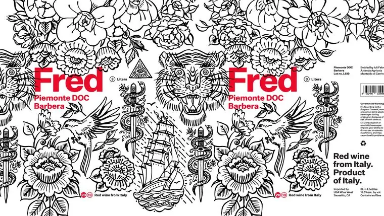 Fred brand work by Studio Parkside
