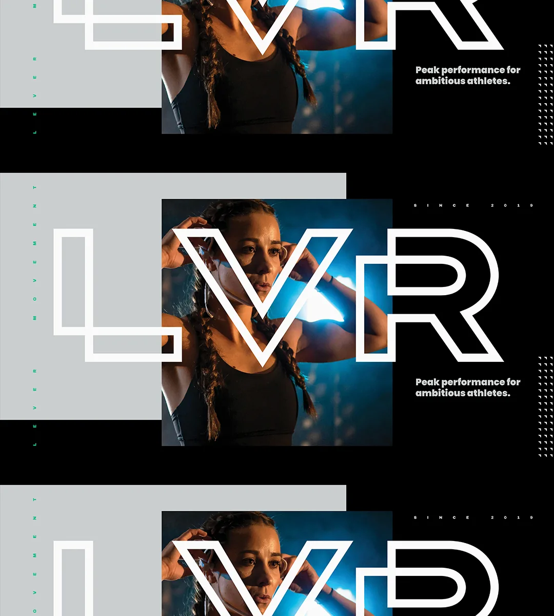 Lever brand work by Studio Parkside