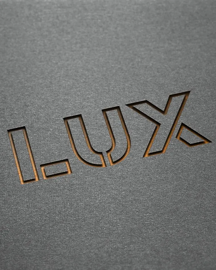 Lux Builders brand work by Studio Parkside