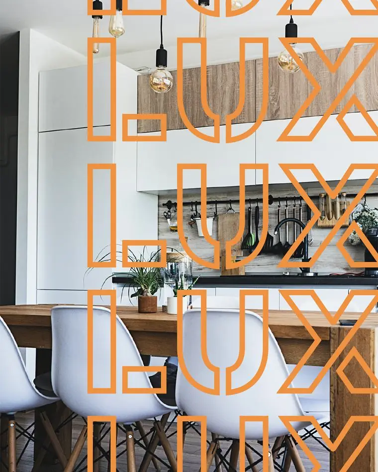 Lux Builders brand work by Studio Parkside