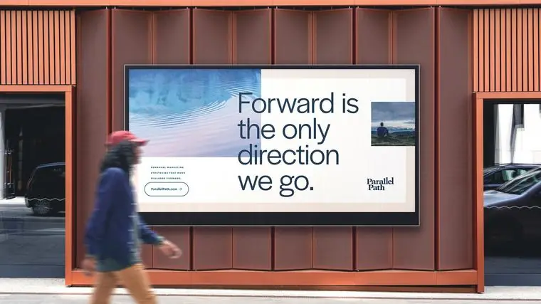 Parallel Path brand work by Studio Parkside