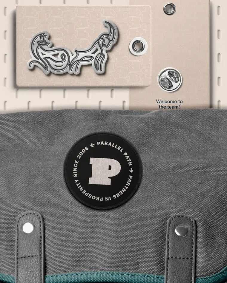 Parallel Path brand work by Studio Parkside