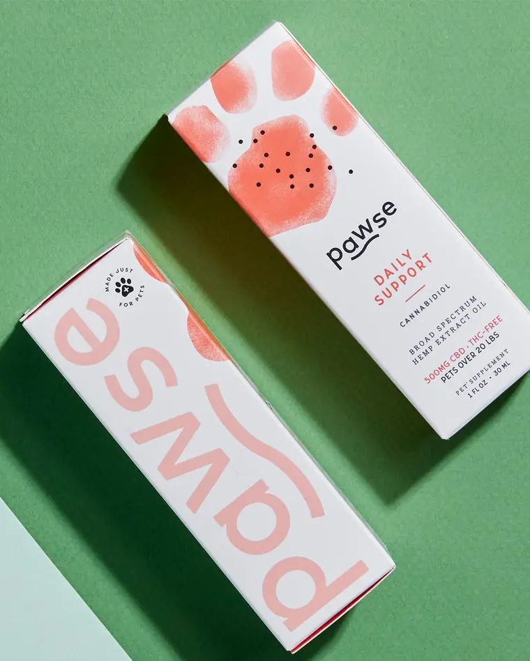 Pawse brand work by Studio Parkside
