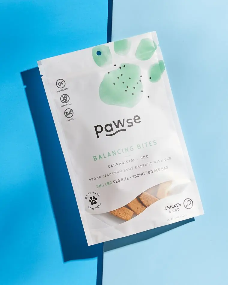 Pawse brand work by Studio Parkside