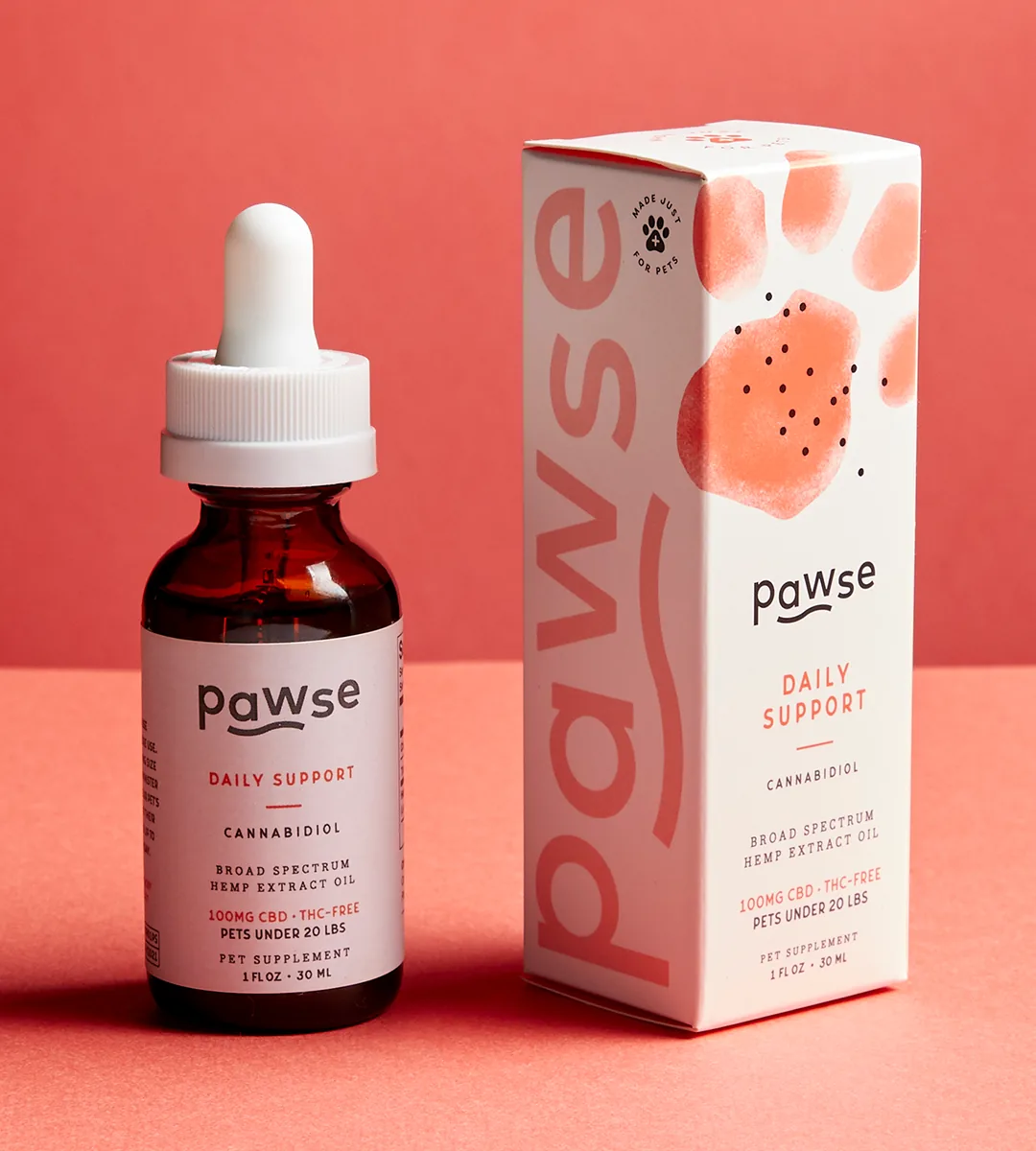 Pawse brand work by Studio Parkside