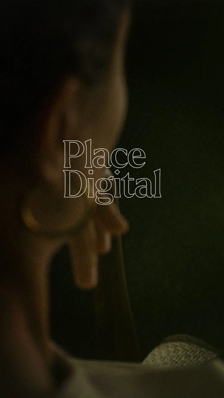 Place Digital brand work by Studio Parkside