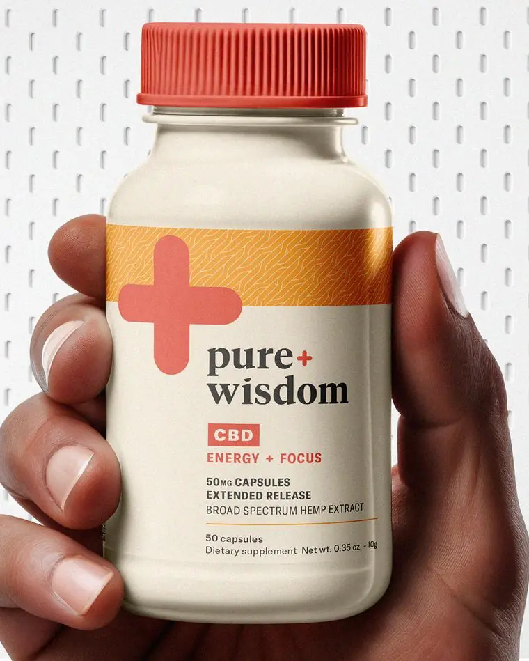 Pure + Wisdom brand work by Studio Parkside