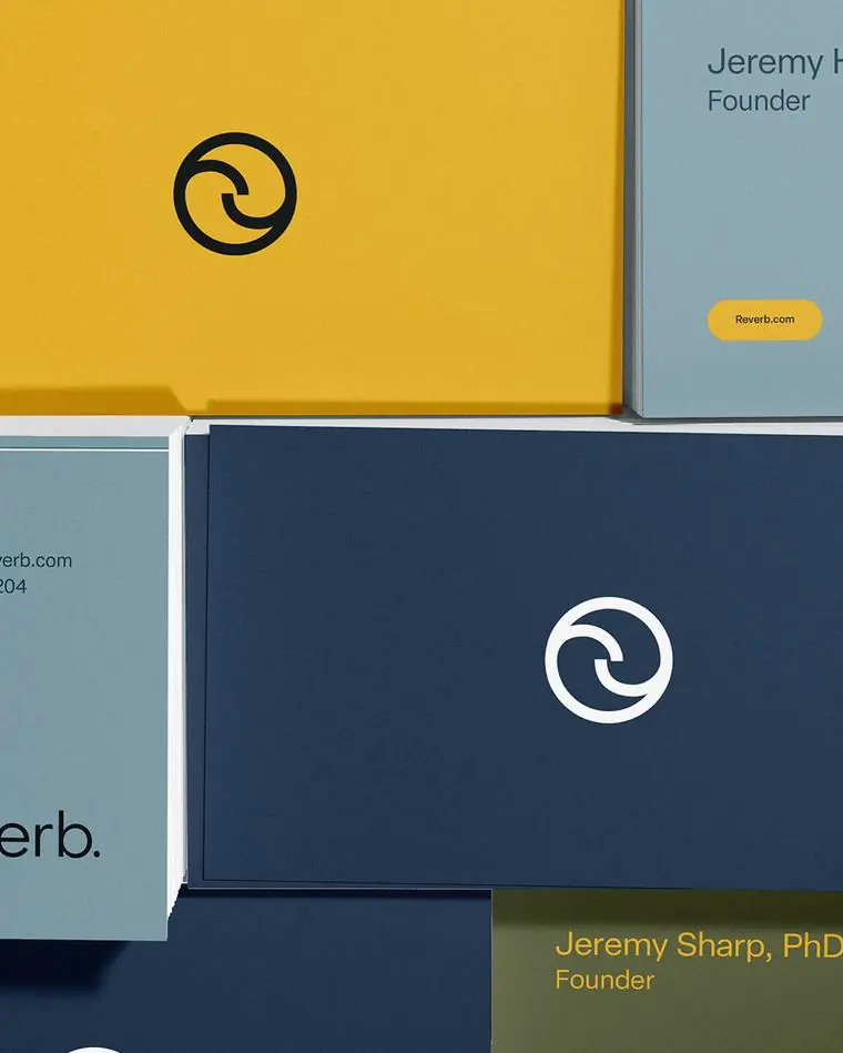 Reverb brand work by Studio Parkside