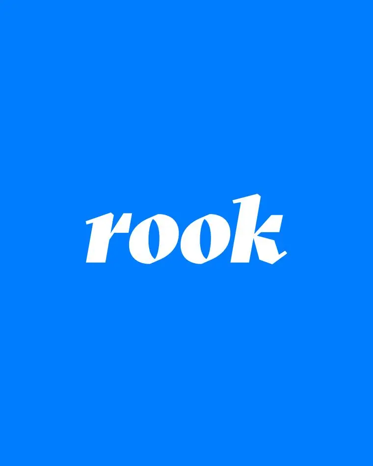 Rook brand work by Studio Parkside
