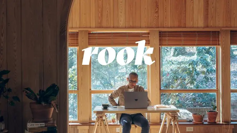 Rook brand work by Studio Parkside