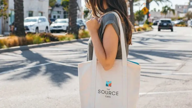 The Source Cafe brand work by Studio Parkside