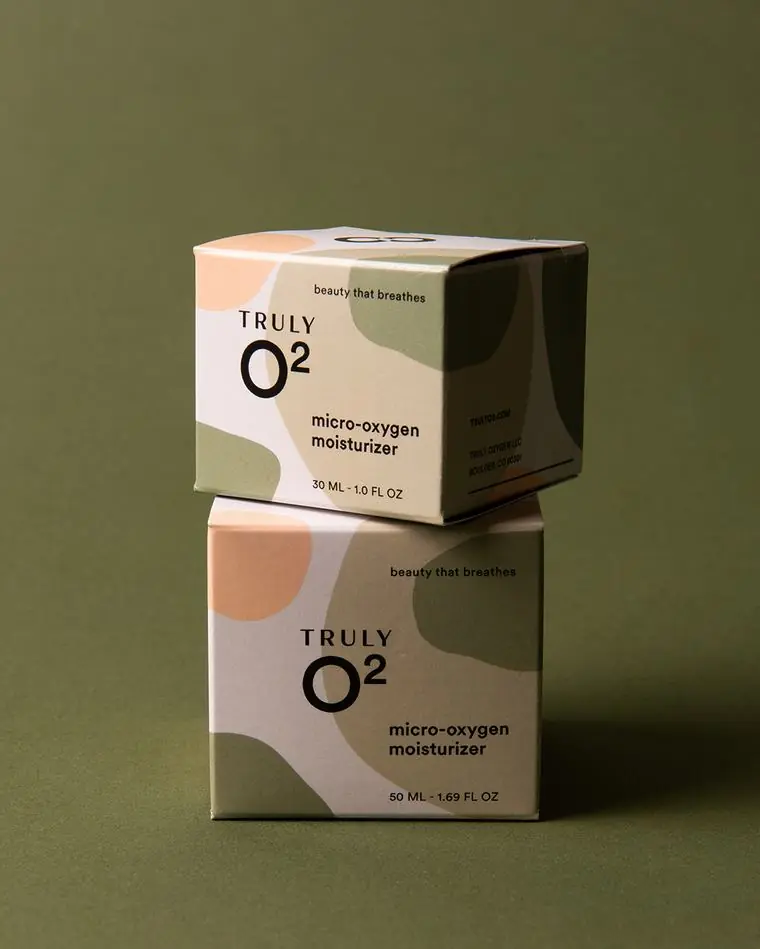 Truly O2 brand work by Studio Parkside
