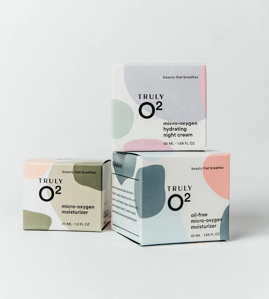Truly O2 brand work by Studio Parkside