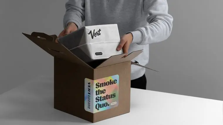 Vert brand work by Studio Parkside
