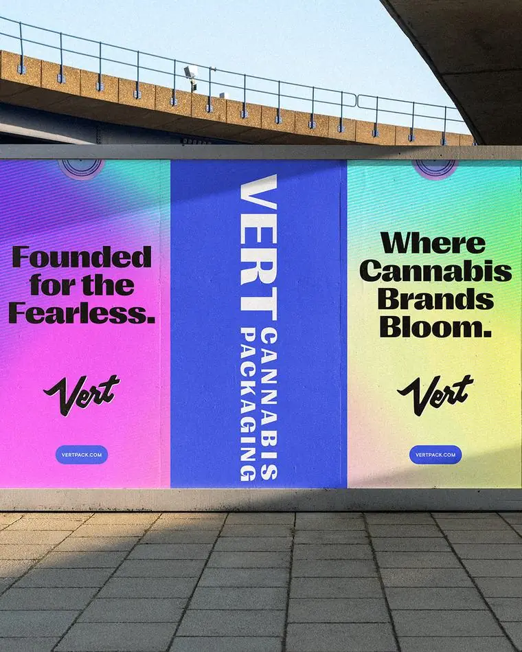 Vert brand work by Studio Parkside