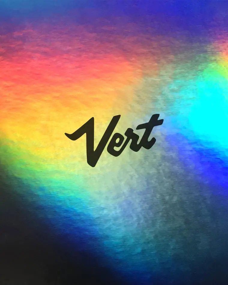 Vert brand work by Studio Parkside