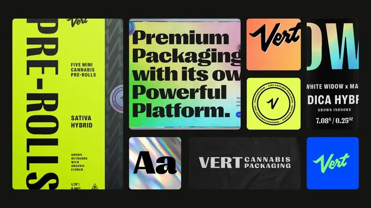 Vert brand work by Studio Parkside